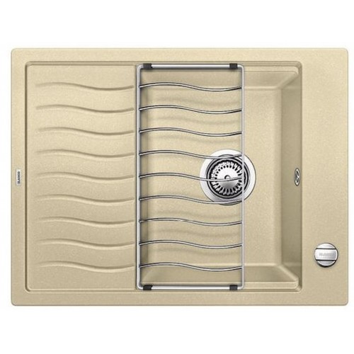 BLANCO Elon 45 S Granitspüle SILGRANIT m. Ablauffernbedienung, champagner 520995