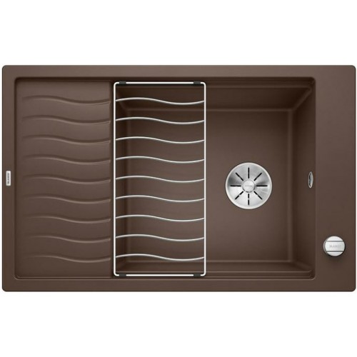 BLANCO SPÜLE ELON XL 6 S SILGRANIT® PURADUR® REVERSIBEL CAFE 524843