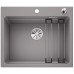BLANCO Etagon 6 InFino Einbaubecken Silgranit PuraDur, alumetallic 524531