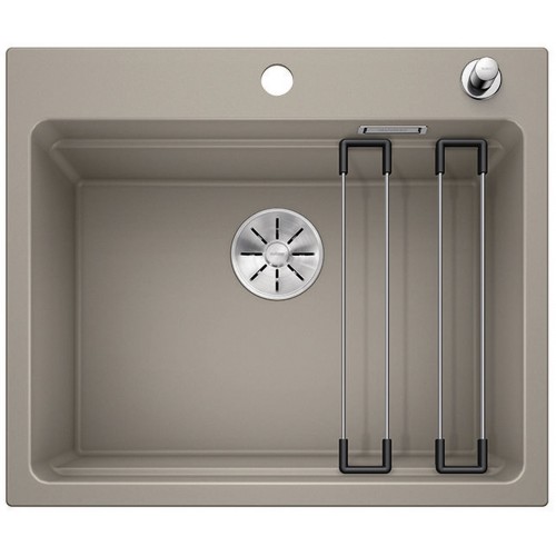 BLANCO Etagon 6 InFino Einbaubecken Silgranit PuraDur, tartufo 524536 BLANCO Etagon 6 InFino Einbaubecken Silgranit PuraDur, tartufo 524536