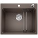 BLANCO Etagon 6 InFino Einbaubecken Silgranit PuraDur, cafe 524538