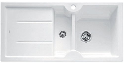 BLANCO Idessa 6 S Spüle Kristallweiss ohne exzenter, links 516027 BLANCO Idessa 6 S Spüle Kristallweiss ohne exzenter, links 516027