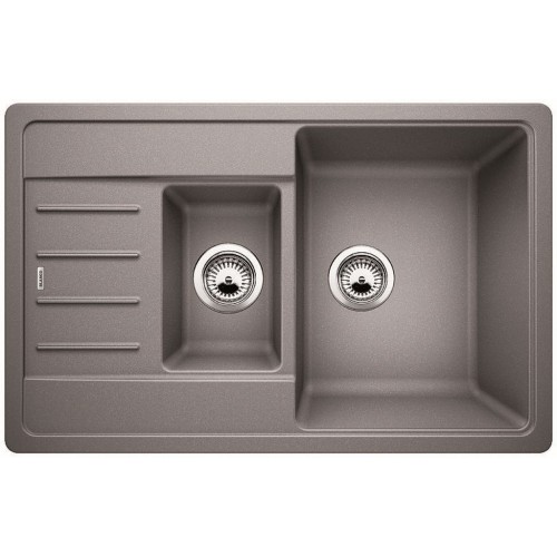 BLANCO Legra S Silgranit Einbauspüle ohne Exzenter aluminium 522208 BLANCO Legra S Silgranit Einbauspüle ohne Exzenter aluminium 522208