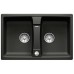 BLANCO Lexa 8 Infino Granitspüle, Exzenterbetätigung, anthrazit 524950