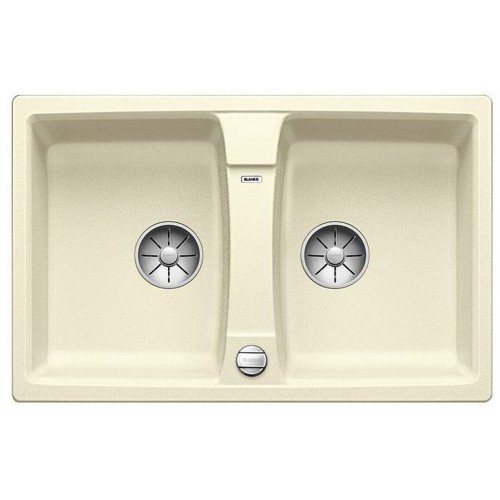 BLANCO Lexa 8 Infino Granitspüle, Exzenterbetätigung, jasmin 524955