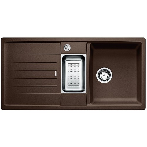 BLANCO LEXA 6 S Grantispüle SILGRANIT, cafe 515060