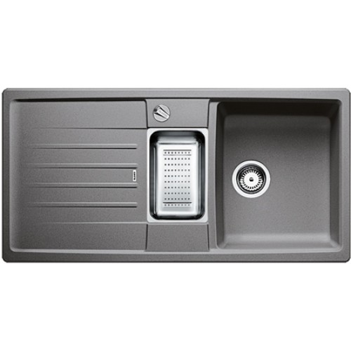 BLANCO LEXA 6 S Grantispüle SILGRANIT. alumetallic 514669