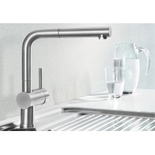 BLANCO LINUS- S Küchenarmatur Edelstahl gebürstet 517184