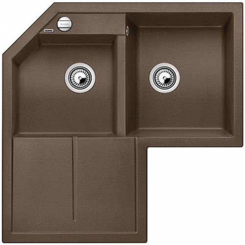 BLANCO METRA 9 E Küchenspüle SILGRANIT, muskat 521901
