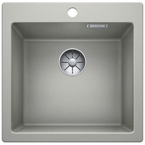 BLANCO Pleon 5 Granitspüle ohne Exzenter, perlgrau 521671 BLANCO Pleon 5 Granitspüle ohne Exzenter, perlgrau 521671