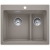 BLANCO Pleon 6 Split Granitspüle ohne Exzenter tartufo 521696