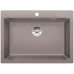 BLANCO Pleon 8 Granitspüle ohne Exzenter aluminium 523045