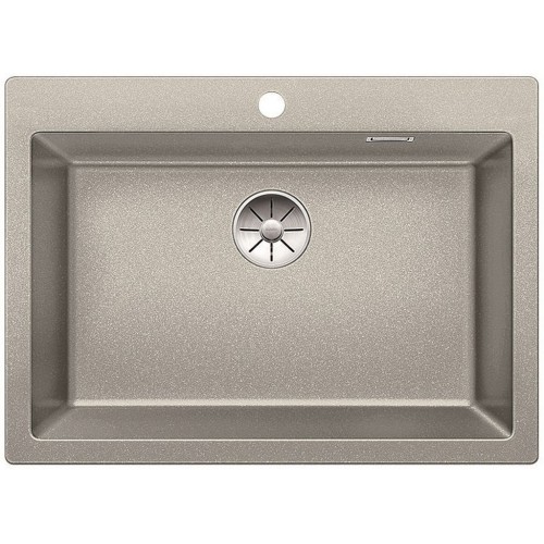 BLANCO Pleon 8 Granitspüle ohne Exzenter perlgrau 523046
