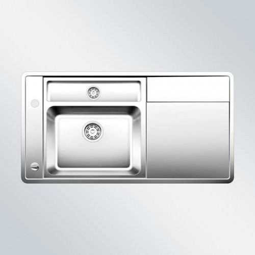 BLANCO Statura 6S - IF Edelstahl- Waschbecken, Badewanne links 515870