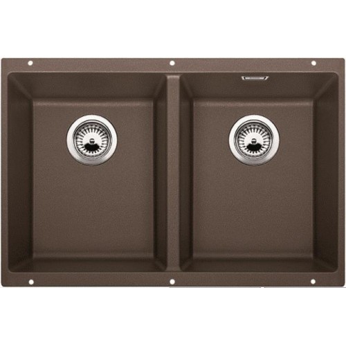 BLANCO Subline 350/350-U Granitspüle mit Ablauffernbed., cafe 516292 BLANCO Subline 350/350-U Granitspüle mit Ablauffernbed., cafe 516292