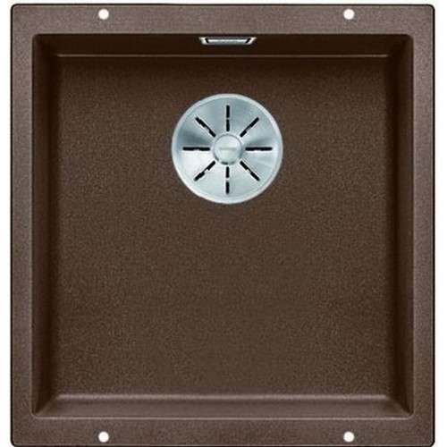 BLANCO Granitspüle Subline 400-U InFino muskat ohne Zugknopf 523430