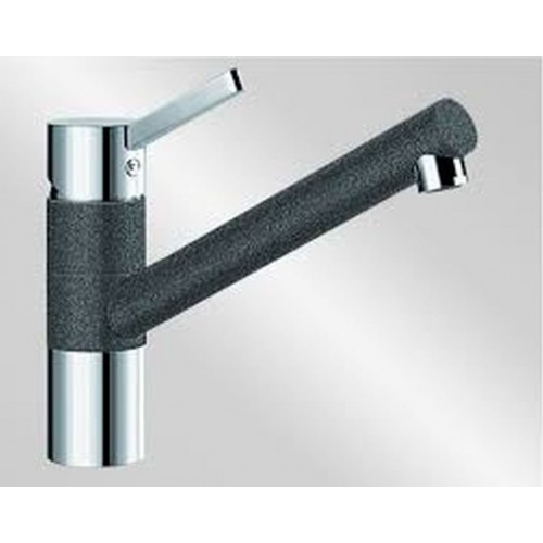 BLANCO TIVO Einhebelmischer Niederdruck SILGRANIT®-Look anthrazit/chrom 518415