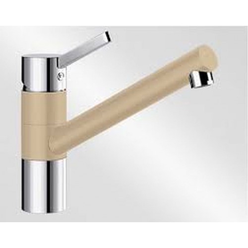 BLANCO TIVO Einhebelmischer Niederdruck SILGRANIT®-Look champagner/chrom 518420
