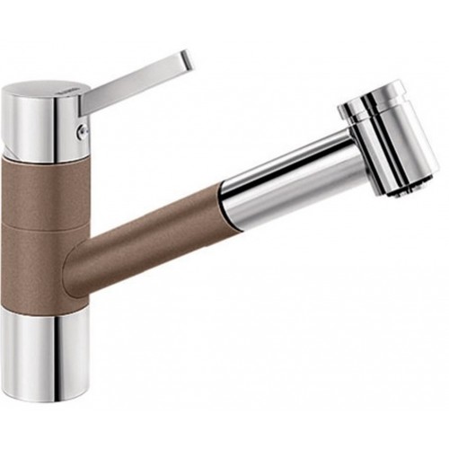 BLANCO Tivo-S Küchenarmatur Silgranit®-look muskat/chrom 521709