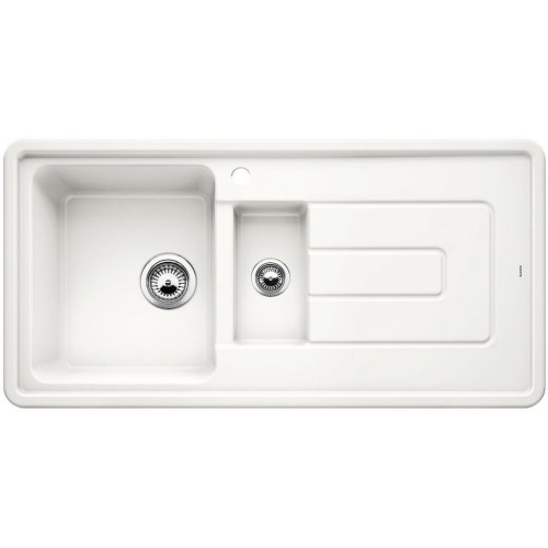 BLANCO TOLON 6 S Keramik PuraPlus, Becken links, kristallweiß glänzend 520425 BLANCO TOLON 6 S Keramik PuraPlus, Becken links, kristallweiß glänzend 520425