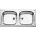 BLANCO Top EZ 8 x 4 Edelstahlspüle naturfinish 500372