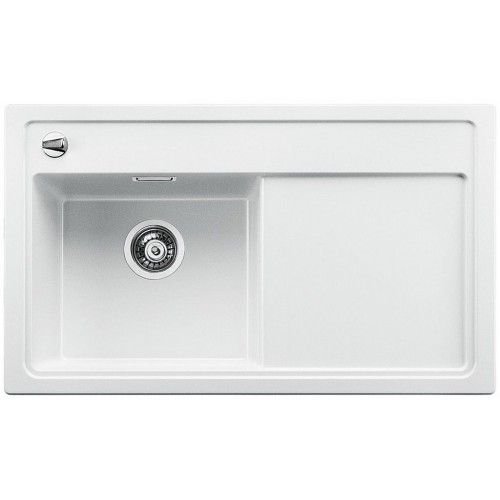 BLANCO ZENAR 45 S-F Granitspüle, weiß Becken links 519343
