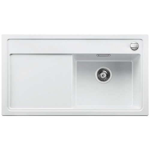 BLANCO ZENAR 5 S SILGRANIT,Granitspüle, Becken rechts, weiß 520439