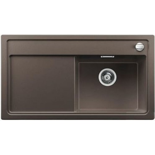 BLANCO ZENAR 5 S SILGRANIT,Granitspüle, Becken rechts, cafe 520452
