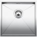 BLANCO Zerox Style 400-U Edelstahlspüle Seidenglanz ohne Zugknopf 522249