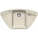 BLANCO Zia 9 E sand (Silgranit PuraDur II) mit Exzenter 514753
