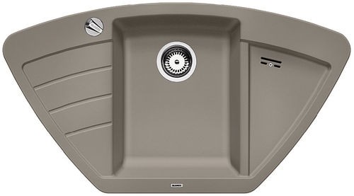 BLANCO Zia 9 E tartufo (Silgranit PuraDur II) mit Exzenter 514755
