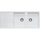 BLANCO Zia 8 S PuraDur Spüle Silgranit o.AF., Weiss 515597