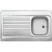 BLANCO Auflagespüle R-ES 10 x 6 Edelstahl Naturfinish o.AF.510503