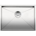 BLANCO Unterbauspüle ZEROX 550-U Edelstahl Steelart InFino Ablauf 521591