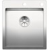 BLANCO Einbauspüle CLARON 400-IF/A Edelstahl Steelart | InFino Ablauf 521632