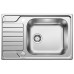 BLANCO Einbauspüle DINAS XL 6 S Compact Edelstahl Bürstfinish 525120