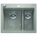 BLANCO Pleon 6 Split Silgranit PuraDur, beton-style, InFino Ablauf, 525307
