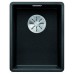 BLANCO Einbauspüle SUBLINE 320-F Silgranit flächenbündig einbaubar, InFino schwarz 525982
