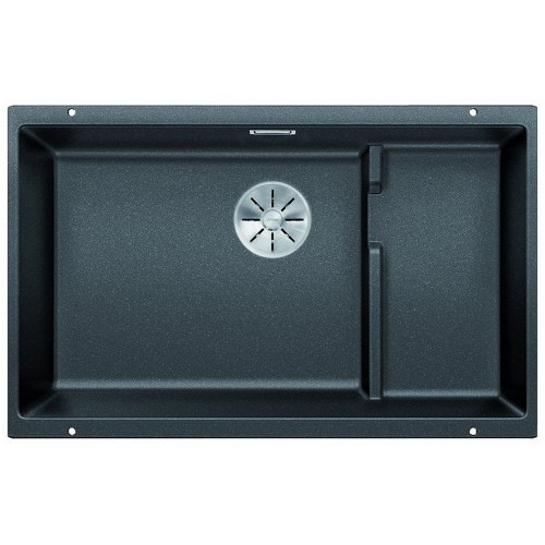 BLANCO Unterbaubecken SUBLINE 700-U Level Silgranit, InFino schwarz 526003 BLANCO Unterbaubecken SUBLINE 700-U Level Silgranit, InFino schwarz 526003