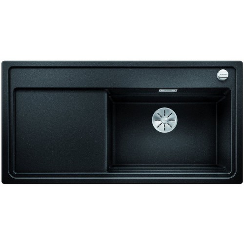 BLANCO Silgranitspüle ZENAR XL 6S DampfgarPlus schwarz 526054