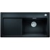 BLANCO Silgranitspüle ZENAR XL 6S DampfgarPlus schwarz 526054