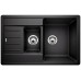 BLANCO Einbauspüle LEGRA 6 S Compact Silgranit | schwarz 526085