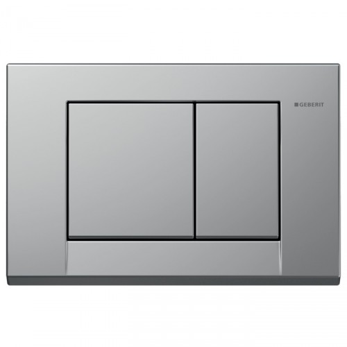 GEBERIT BOLERO Betätigungsplatte, chrom matt 115.777.46.1
