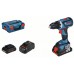 BOSCH GSR 18V-60 C Akku-Bohrschrauber 2x 18V 4.0Ah, L-Boxx 06019G1108