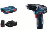 BOSCH GSR 12V-35 Akku-Bohrschrauber, 2x 12V 3.0Ah, L-Boxx 06019H8002