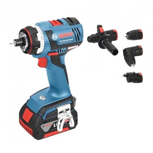 BOSCH Akku-Bohrschrauber GSR 18 V-EC FC2, + 2 x 4,0 Ah Li-Ion Akku, L-BOXX 0615990H8V