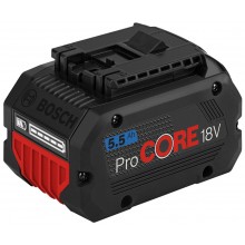 BOSCH ProCORE18V 5.5AH PROFESSIONAL Akku 1600A02149