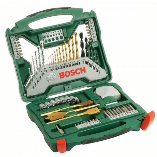 BOSCH X-Line Titan 70-teiliges Bohrer- und Schrauber-Set 2607019329