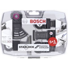 Bosch Starlock Set Best of Elektriker & Trockenbauer 5+1, Sägeblatt-Satz, 2608664622