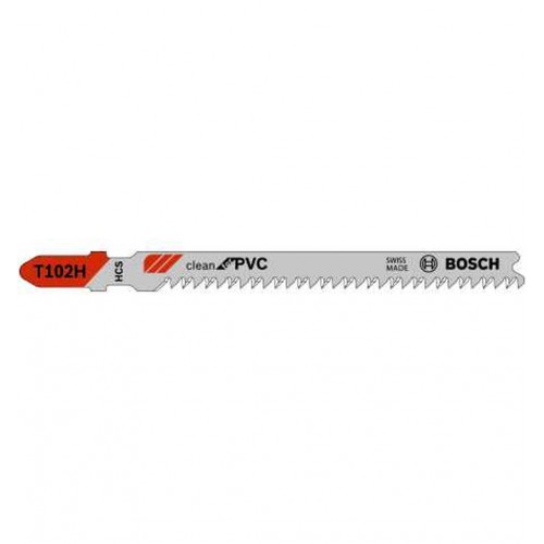 BOSCH Stichsägeblatt T 102H clean for PVC (2) 2609256C57 BOSCH Stichsägeblatt T 102H clean for PVC (2) 2609256C57